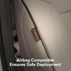 EKR Car Seat Covers for Subaru Forester 2014-2018(NO Base),Full Set | Custom Fit for Subaru Forester 2014-2018(Not for Base)Factory-Like Fit,360°Protection,Faux Leather(Beige) - Image 2