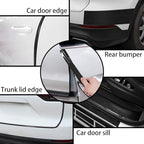 DGSL Car Door Edge Guards Door Sill Protector, 2.7In x 16.4Ft 5D Carbon Fiber Car Wrap Film, Vinyl Automotive Wrap Film Anti-Collision Fits for Most Car (Black) - Image 6