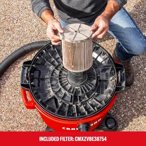 CRAFTSMAN CMXEVBE17595 16 Gallon 6.5 Peak HP Wet Dry Shop Vacuum - Image 6