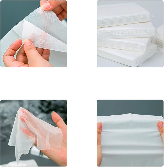 Car Tissue Refill,9 Packs Car Visor Tissue Holder Refills, Car sunshade tissue box filler,Facial Napkin Case Refills, Super Soft Car Travel Tissues, 450 Sheets in Total - Image 4