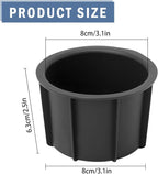 Front Console Cup Holder Insert Fits 4Runner 2010-2021 Black 66991-35030 | Easy to install、Securely hold cups, bottles, and mugs、Easy to take out and clean - Image 3