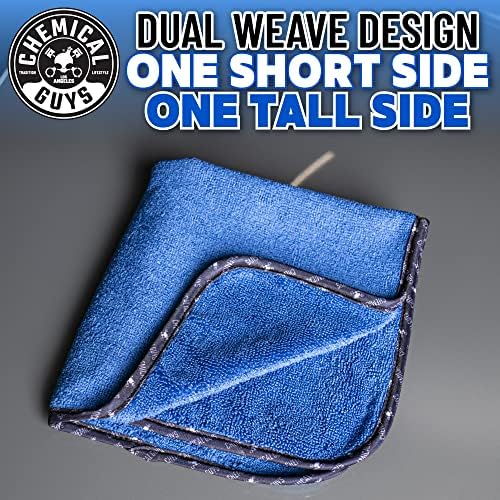 Chemical Guys, Professional Microfiber Towels, 16 x 16 in, Blue, 3 Pack - Image 3