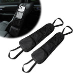 2PCS Car Seat Side Organizer, Front Seat Storage Hanging Bag Mesh Pocket Stuff Holder, Multi-Pocket Vehicle Storage Net Organizer for Drink Glasses Phone Wallet, Car Accessories by Unknown