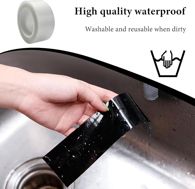 Car Door Edge Guards Door Sill Protector, 2In x 32.8Ft Door Entry Carbon Fiber Vinyl Wrap Film, Anti-Collision Bumper Guard Door Sill Scratch-Resistant Tape for Vehicle - Image 4