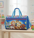 PAW Patrol Kids Duffle Bag 16.5" – Travel & Sports Bag with Zipper Pocket, Mesh Side Pockets & Shoulder Strap - Image 3