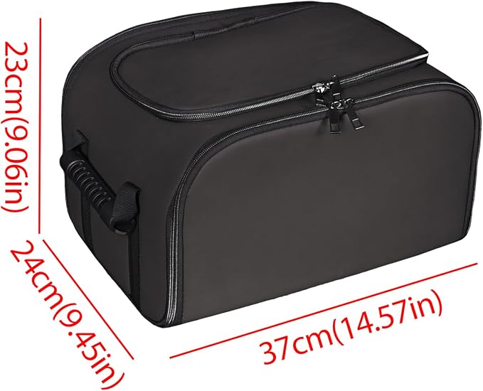 Foldable Car Insulated Storage Box, Portable Thermal Cooler Bag with Double Zipper & Sturdy Handle, Multi‑Purpose Car Seat Trunk Organizer for Drinks Snacks, Outdoor Picnic Camping Road Trips - Image 7