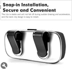 Car Visor Sunglass Holder, Multifunctional Sunglass Holder for Car with Clips, Universal Sun Visor Storage Accessories, for Most Car, SUVs, Trucks (Black) - Image 3