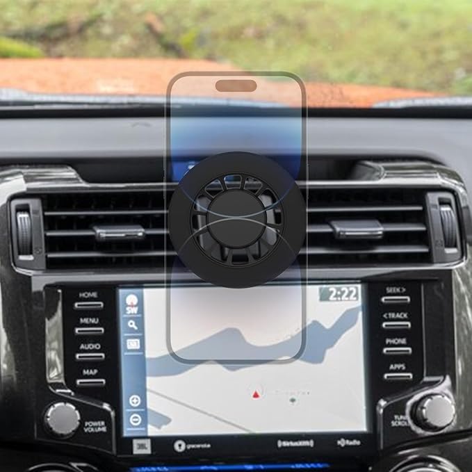for MagSafe 4runner Phone Mount, Exclusive Fit for 2024-2010 Toyota 4runner, Fit for MagSafe iPhone 17/16/15/14/13/12/Mini Series, Super-Strong Magnet for Toyota 4runner Accessories by Kucok