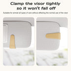 Sotfamily Magnetic Sunglass Holder for Car Visor, 2 Packs, Faux Leather | Strong Magnetism, for Most Car Visors, No Marks on Visor, Gift-Ready Packaging, Sunglass Organizer, Car Accessories for Men - Image 9