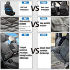 Car Seat Covers Full Set Custom Fit For Lexus ES330 2004-2006, Black&Gray | Lumbar Support, Premium Faux Leather, Breathable, Anti-Slip, Airbag Compatible, Waterproof, Car Seat Protectors, 2 Row-5Seat - Image 4