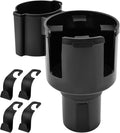 2-in-1 Car Cup Holder Expander, Adjustable Car Extender Adapter with Non-Slip Base - No Spill Cup Holder Extender with 4 Hooks for Yeti, Hydro Flask, Stanley Large Tumblers (10-48oz) by Unknown