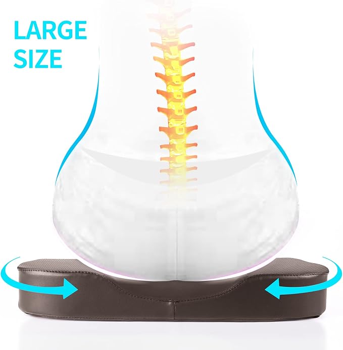 Car Seat Cushion, Comfort Memory Foam Seat Cushion for Driving - Image 6