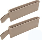 PH PandaHall 2pcs Car Seat Pockets Car Gap Filler Organizer Leather Seat Gap Storage Box Seats Catcher Holders Cars Console Side Organizer for Cars Accessories Phone Key Sunglasses Wallet Cards by PHPandaHall