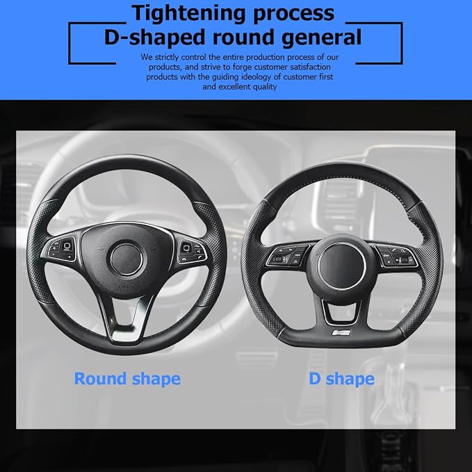 Osilly 15 Inch Rhinestone Leather Steering Wheel Cover, Wine Red | breathable non-slip surface, flexible ringless design, hand-stretch setup, fits matching rim sizes, automotive accessories - Image 2