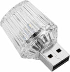 Mini USB LED Car Ambient Light, USB LED Car Interior Atmosphere Lamp, Universal for Vehicle, Bedroom, Hallway, Camping (Blue) by Unknown