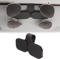 BFXM Sunglass Holder for Car, Double Clip Magnetic Leather | Sunglasses Holder Eyeglass Hanger Clip for Car Visor, Cars Sun Visor Ticket Card Clip by BFXM