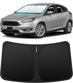 INSAUTO Custom Fit Windshield Sun Shade for Ford Focus 2012-2018 | Foldable Front Window Sunshade Car Accessories, UV & Heat Reflector, Keeps Interior Cool, Includes Storage Bag by INSAUTO