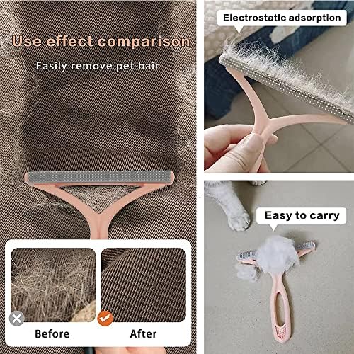 Pet Hair Remover Carpet Rake, Dog & Cat Hair Fur Remover, Carpet Scraper - Image 4