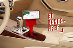 Cup Holder Phone Holder Mount for Car - Universal Adjustable Expander Cradle Hands-Free Driving - Compatible with All Smartphones Car Mount for iPhone Samsung Google Android Mobile Accessories Red - Image 7