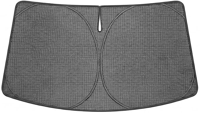 Proadsy Custom Fit 2020-2026 Cadillac CT4 Windshield Sun Shade, Blocks Heat | Ice Crystal Micro-Refraction Blocks 99% UV, Drops Cabin Temp 54°F. Foldable Full Coverage for Summer Parking/Camping Privacy by Proadsy