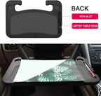 XINDELL Steering Wheel Tray - Food Tray for Eating & Laptop Holder Vehicle Travel Accessories, Front Seat Desk Car Organizer, Compatible with Honda, Jeep, Nissan, Ford, Truck & Van Interiors - Image 5