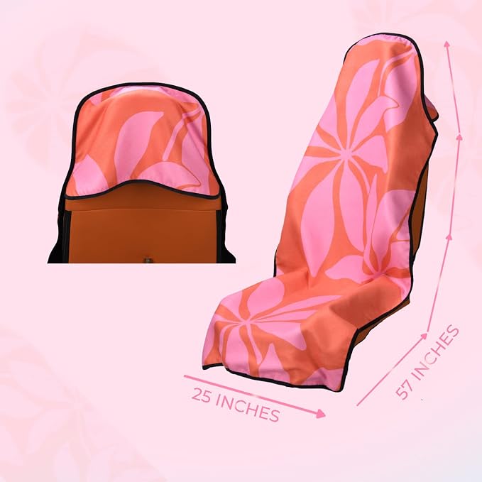 Booty Barrier 4.0 Waterproof Car Seat Cover for Sweat – Post-Workout Seat Protector for Runners, Gym, Beach & Sports – Washable, Eco-Friendly (Recycled Fabric) - Image 3
