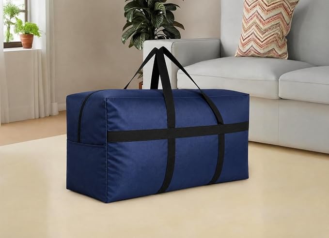 DoYiKe Extra Large Storage Duffle Bag, Duffel Bag for Travel Blue 130L - Image 8