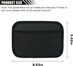 smilfuy 2PCS Car Net Pocket, Car Sticky Organizer Mesh Pocket Side Clutter Scattered Storage Phone Holder, Elastic Mesh Seat Back Pocket Car Storage Net Bag, Strong Paste Organizer (2 Large) - Image 2