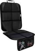 Meolsaek Car Seat Protector for Child Car Seat，Non-Slip Backing No Imprints | Durable Car Seat Mat 600D Fabric, Waterproof Car Seat Cover with Thick Pad by Meolsaek