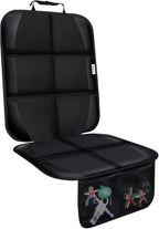 Meolsaek Car Seat Protector for Child Car Seat，Non-Slip Backing No Imprints | Durable Car Seat Mat 600D Fabric, Waterproof Car Seat Cover with Thick Pad by Meolsaek