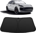 Windshield Sun Shade for 2014-2026 Porsche | Foldable, Full covered for windshield, Block UV Rays, Heat Reduction, Easy to install, Keeps Car Cooler by YYCKE
