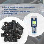 20PCS Car LED Dash Lights - Super Bright Instrument Cluster Light Bulbs with T5 37 74 LED Bulbs & Twist Lock Socket - Universal 12V L-ED Lights for Car Interior Accessories (Green) - Image 5