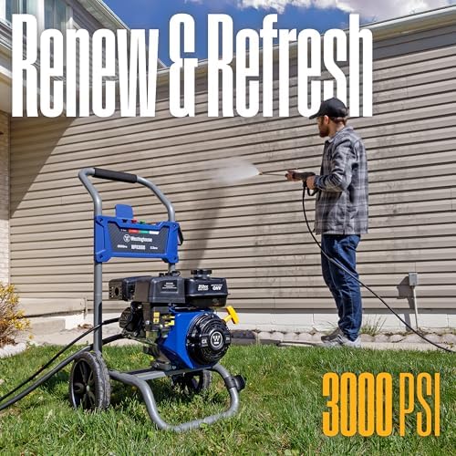 Westinghouse WPX3000 Gas Pressure Washer, 3000 PSI and 2.3 GPM, Spray Gun and Wand, 4 Nozzle Set, for Cars/Fences/Driveways/Homes/Patios/Furniture - Image 2