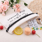Sisadodo Dog Groomer Christmas Brithday Gifts for Women Men Dog Hairdresser Storage Bags for Dogs Groomers Canvas Cosmetic Makeup Bag Pouch Hair Stylist Travel Toiletry Bag with Zipper - Image 4