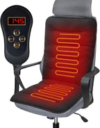 Heated Seat Cushion for Office Chair - Thick and Soft Warm Seat Cover in Winter- Easy Controller to Relieve Fatigue - Comfortable Heating Pad with Power Adapter for Home Etc. by TOYALI