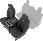 Rough Country Neoprene Front Seat Covers for Chevy Silverado & GMC Sierra 1500 (2019-2026) - Waterproof & UV Resistant, Foam Padded, Front Row Cover Set by RoughCountry