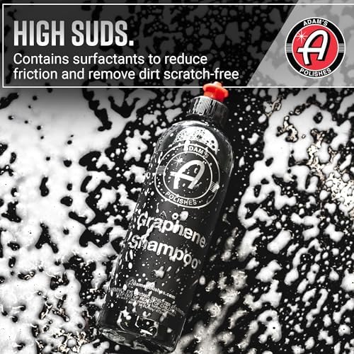 Adam's Polishes Graphene Shampoo 16oz - Ceramic Coating Infused Car Wash Soap - Powerful Cleaner & Protection In One Step - pH Neutral, High Suds For Foam Cannon, Foam Gun, Or Detailing Bucket - Image 5