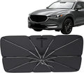 [2026 Upgrade] Windshield Sun Shade Umbrella for Mazda CX-5 2013–2026 | Windshield Sun Shade,Foldable Umbrella Reinforced 10-Rib Frame, UV Block Protection Front Window Car Sun Shade by Unknown