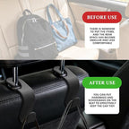 4PCS Car Seat Headrest Hooks, Purse Hook for Car | Car Headrest Hidden Hook, Car Interior Accessories Multi-Use Portable Headrest Organizer Holder for Purse Handbag Coats - Image 7