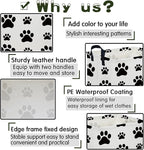 Rectangular Dog Basket,Nursery Hamper,Collapsible canvas kids toy storage box,Kids room storage basket,Gift Basket(Dogs) - Image 6