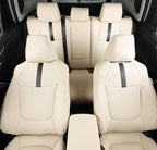 Custom Fit RAV4 (for Hybrid) Seat Covers Full Set for Toyota RAV4 Hybrid 2019 2020 2021 2022 2023 2024 2025 with Waterproof Faux Leather (Beige, LU01-Hybrid) - Image 5