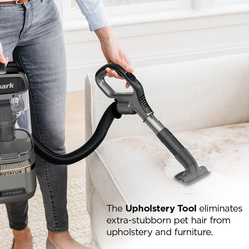 Shark Rotator Lift-Away Vacuum, HEPA Filter, No Hair Wrap, Silver, LA502 - Image 4