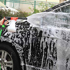 Car Foam Gun, Juqiboom - Adjustable Ratio Dial Car Snow Soap Gun Fit Low Water Pressure Universal Standard Garden Hose, Blaster Car Washer Sprayer for Home Garden Use - Image 6