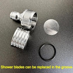 Pressure Washer Tips Spray Nozzle Soft Rain Shower Head Sprinkler with 1/4 Quick Connect Adapter for Power Washers Gun Car Washing Automobile Tire Detailing Cleaning Garden Watering - Image 5