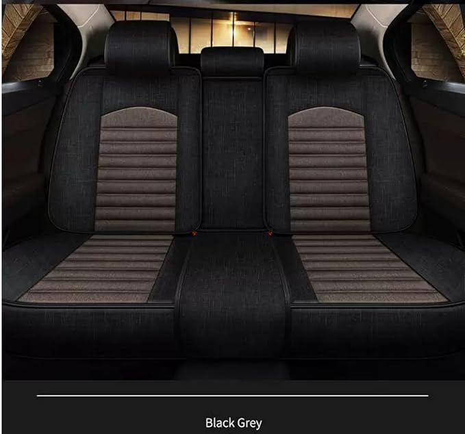 for car seat Covers Non-Slip （E.g, for Tesl,for Mercedes-Benz,for BMW,for Audi, for Ford, for Honda, for Nissan,for Toyota,for Chevrolet,for Jeep.. (Black Coffer(line)) - Image 7
