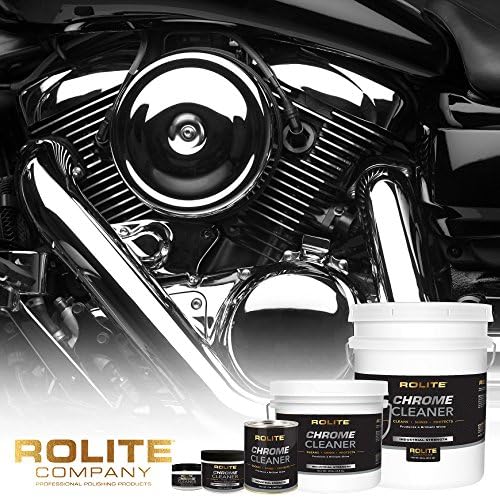 Rolite Chrome Cleaner 1 Lb for Chrome Plated Surfaces Motorcycles Automobiles Boats Rvs Bumpers Tarnish Removal - Image 2