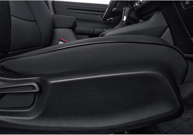 EKR Car Seat Covers for Honda HRV 2019-2022,Leatherette Full Set | Custom Fit for Honda HRV Sport/EX/EXL/Touring 2019-2022 Full Wrap,Waterproof Pet-resistant,Faux Leather(Black) - Image 2
