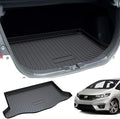 Powerty Trunk Mat for Honda Fit 2015-2020, All Weather TPE Cargo Mat Liner for Fit Rear Trunk by Powerty