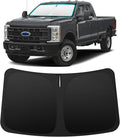 INSAUTO Custom Fit Windshield Sun Shade for Ford F250 F350 F450 2017-2026 | Foldable Front Window Sunshade Car Accessories, UV & Heat Reflector, Keeps Interior Cool, Includes Storage Bag by INSAUTO