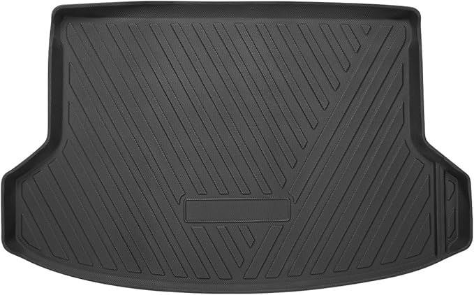 Powerty Trunk Mat for Kia Seltos 2021-2026(Just Fits Without Subwoofer)(No SX Turbo Models), All Weather TPE Cargo Mat Liner for Seltos Rear Trunk by Powerty